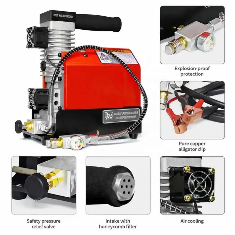 300bar pcp electric air compressor