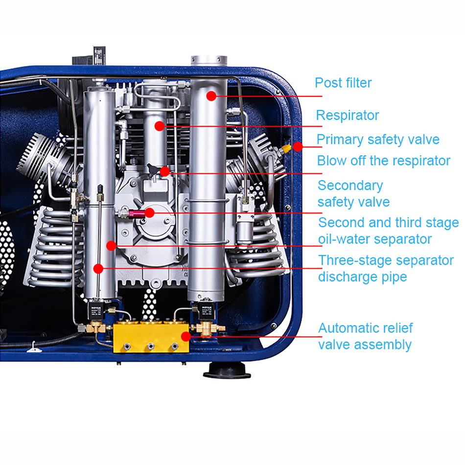 4500psi Air Compressor For Diving Breathe